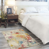 Nourison Celestial CES12 Ivory/Multicolor Area Rug