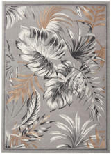 Nourison Seaside SDS01 Grey Area Rug