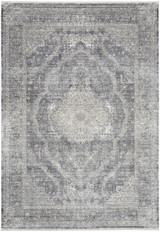 Nourison Starry Nights STN05 Charcoal/Cream Area Rug