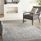 Nourison Starry Nights STN09 Grey/Navy Rug