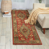 Nourison Tahoe TA01 Rust Runner Rug