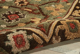 Nourison Tahoe TA10 Green Wool Rug