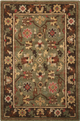 Nourison Tahoe TA10 Green Area Rug