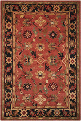 Nourison Tahoe TA12 Rust Area Rug