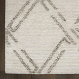 Nourison Venosa VSN01 Ivory and Grey Area Rug