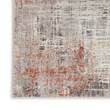 Nourison/Calvin Klein CK022 Infinity IFN01 Rust/Grey Area Rug