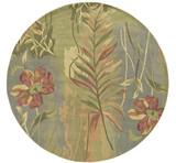 Kas Sparta 3159 Multi-Color Round Rug