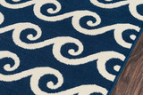 Momeni Baja BAJ14 Blue Waves Rug