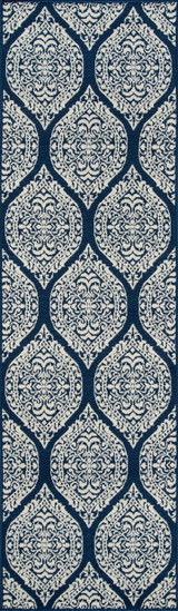 Momeni Blue Baja BAJ16 Arabesque Rug