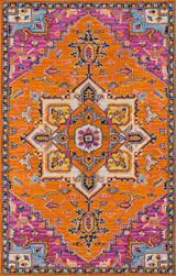 Momeni Ibiza IBI-02 Orange Area Rug