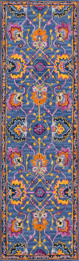 Momeni Ibiza IBI-03 Blue Runner Rug