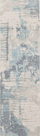 Momeni Illusions IL-04 Blue Area Rug