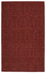 Kaleen Imprints Modern IPM03-55 Cinnamon Red Area Rug