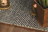 Kas Hudson 2463 Grey/Black Rug Corner