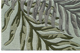 Kas Cove 3007 Seafoam Ferns Rug Pile