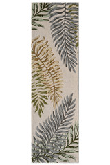 Kas Cove 3008 Ivory Ferns Runner Rug