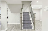 Stanton Aerial Steel Blue 99821 Stair Runner Rug