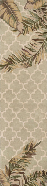 Kas Sparta 3153 Sage Mosaic Runner Rug