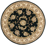 Nourison 2000 2022 Black Round Rug