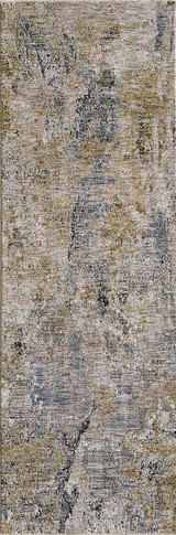 Kas Avani 8407 Blue/Gold Laurel Runner Rug