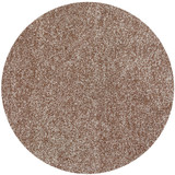 Kas Bliss 1581 Beige Heather Super Soft Shag Round Rug