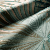 tropical palm leaf rug