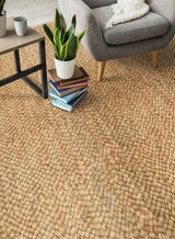 Mochima Golden Wheat Jute Rug