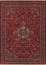 Kashimar Medallion 0612/3337 Antique Red Rug