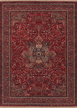 Kashimar Medallion 0612/3337 Antique Red Rug