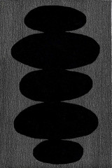 Momeni Simba SIM-9 Black Area Rug