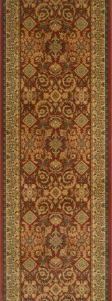 Stanton Topkapi Merlot Stair Runner