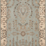Grand Parterre Sarouk PT02 Coastal Stair Runner