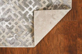 Kas Luna 7124 Sand Silver Dimensions Area Rug backing view