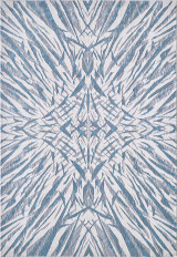 Kas Luna 7144 Ivory/Blue Illusions Area Rug