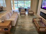Jaipur Living Azad AZA02 Elain Wool Rug in living room