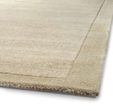 Stanton Palermo Pearl Wool Area Rug Corner view