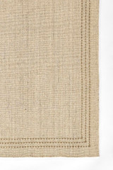 Momeni Oliver OLI-3 Natural Wool Rug - Corner View