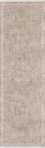 KAS Portia 4900 Taupe Winslow Runner Rug