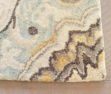 Wayside Lenza RG6LE690 Beige Wool Rug - close up