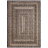 Liora Manne Monaco 6280-48 Multi Border Black Rug