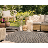 Monaco 6281/12 Zebra indoor Outdoor Rug