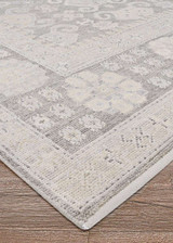Couristan Hamadan Tasman 6124/3001 Brown Rug - Corner view