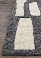 Lotus Enlightenment 8221/2011 Black Wool Rug