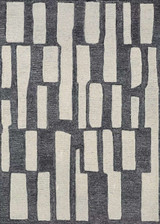 Lotus Enlightenment 8221/2011 Obsidian Area Rug - Rug Goddess