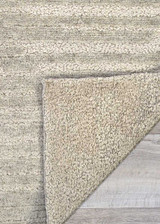 Couristan Ciora Dunes 4165/3001 Wheat Area Rug - Detailed backing and corner view