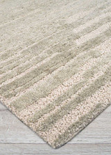 Couristan Ciora Dunes 4165/3001 Wheat Area Rug - Corner and pile view