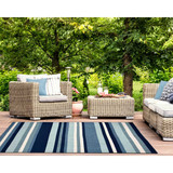 Liora Manne Sorrento 6301/03 Tribeca Water Rug - Outdoor Patio View