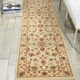 Nourison 2000 2023 Ivory Wool Area Rug - runner rug view