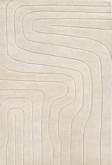 Momeni Canyon CYN-1 Ivory Wool Rug
