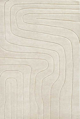 Momeni Canyon CYN-1 Ivory Wool Rug